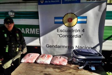 “Guli” detectó casi 5 kilos de droga en el cruce de las rutas 14 y 18